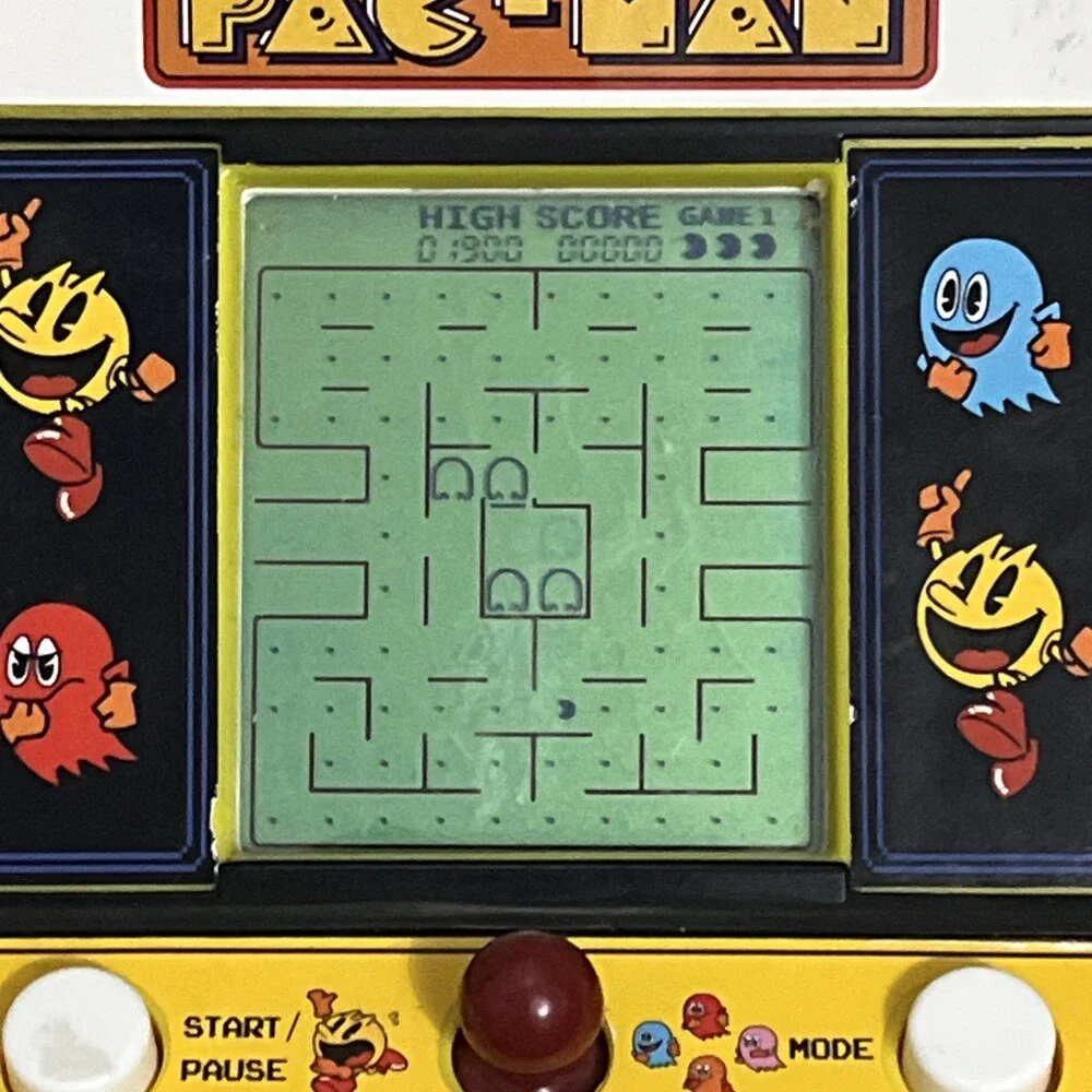 Bandai Namco PAC-MAN Retro Game Classic Tested. Mode Button Does Not Work.